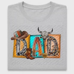 Western Dad DTF Transfer