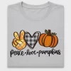 Peace Love Pumpkins DTF Transfer