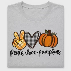 Peace Love Pumpkins DTF Transfer