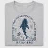 Isaiah 43:2 Whale Ocean DTF Transfer
