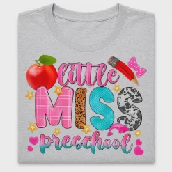 Little Miss Preschool DTF Transfer