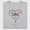 Inspirational Dragonfly Heart DTF Transfer