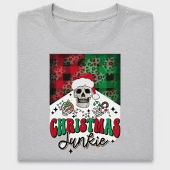 Christmas Junkie DTF Transfer