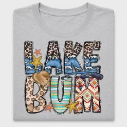 Lake Bum DTF Transfer Design