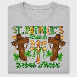 St. Patrick's Day Cross DTF Transfer
