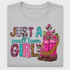 Small Town Girl Western DTF Transfer