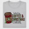 Fueled by Coffee Christmas Cheer DTF Transfer