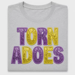 Torn Adoes Sequin DTF Transfer