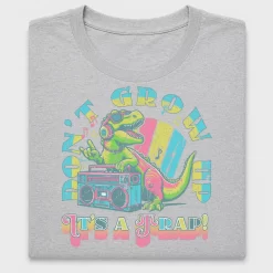 Retro Dinosaur Boombox DTF Transfer