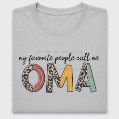 Grandma Oma Gift DTF Transfer