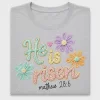 He Is Risen Boho Floral DTF Transfer