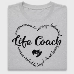 Life Coach DTF Transfer Design