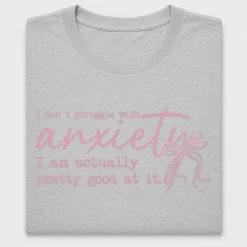Funny Anxiety Quote DTF Transfer