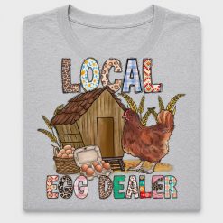 Local Egg Dealer Chicken DTF Transfer
