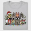 Mama Needs A Drink Christmas DTF Transfer