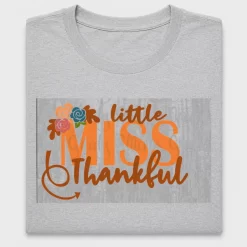 Little Miss Thankful Fall DTF Transfer