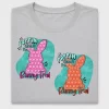 Poppin Down Bunny Trail DTF Transfer