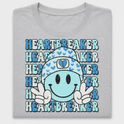 Retro Heartbreaker Smiley DTF Transfer