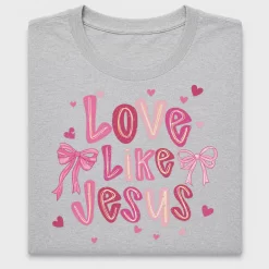 Love Like Jesus Coquette DTF Transfer