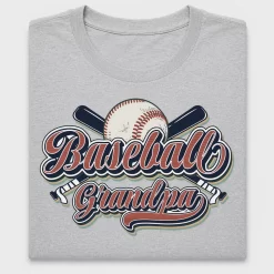 Retro Baseball Grandpa DTF Transfer