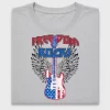 Freedom Rocks Guitar Wings DTF Transfer