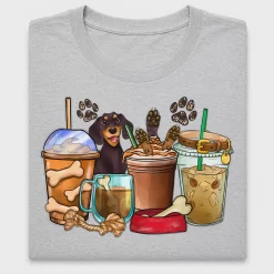 Dog Mama Coffee Drinks DTF Transfer