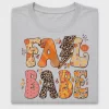 Fall Babe Leopard Print DTF Transfer