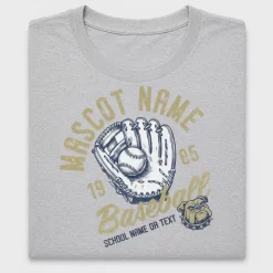 Retro Baseball Mascot DTF Transfer