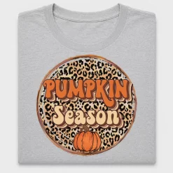 Retro Pumpkin Season Leopard DTF Transfer
