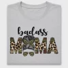 Badass Mama Camo Leopard DTF Transfer