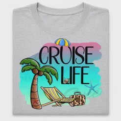 Cruise Life Tropical DTF Transfer