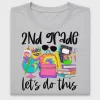 2nd Grade Tie Dye Back to School DTF Transfer