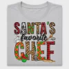 Santa's Favorite Chef DTF Transfer