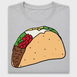 Cartoon Taco DTF Transfer