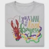 Crawfish Mardi Gras DTF Transfer