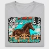Boho Cowgirl Horse DTF Transfer