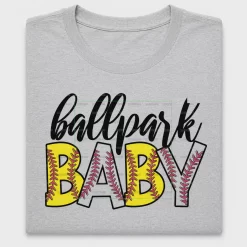 Ballpark Baby Baseball DTF Transfer