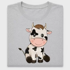 Cute Baby Cow DTF Transfer
