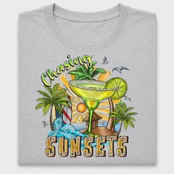 Chasing Sunsets Margarita DTF Transfer