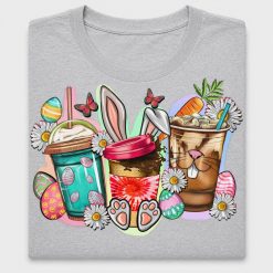 Easter Bunny Coffee DTF Transfer