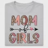 Mom of Girls Leopard DTF Transfer