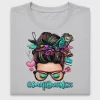 Small Business Messy Bun DTF Transfer