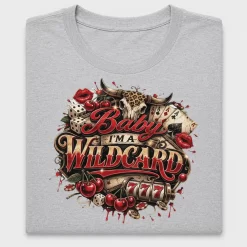 Wildcard Cowgirl Western DTF Transfer