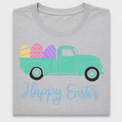 Vintage Easter Truck DTF Transfer