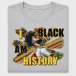 Black History I Am DTF Transfer