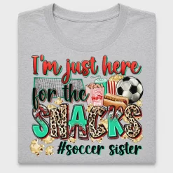 Soccer Sister Snacks DTF Transfer