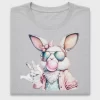 Retro Easter Bunny DTF Transfer