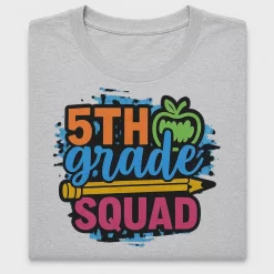 5th Grade Squad DTF Transfer