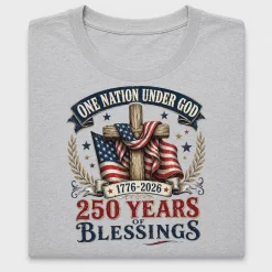 One Nation Under God 250 Years DTF Transfer
