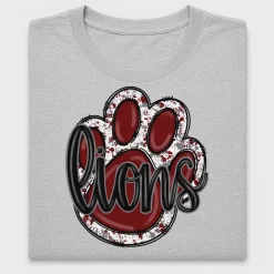 Lions Paw Grunge DTF Transfer